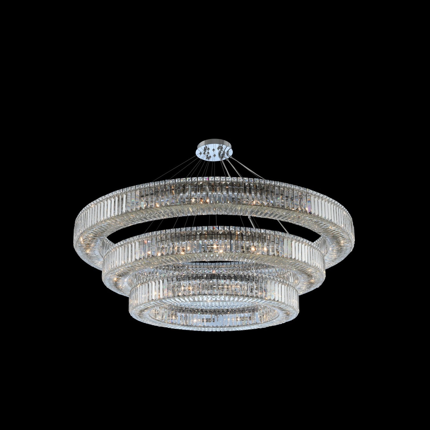 Rondelle 3 Tier Pendant