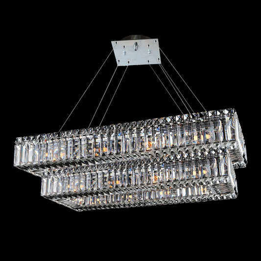 Baguette Tiered Pendant