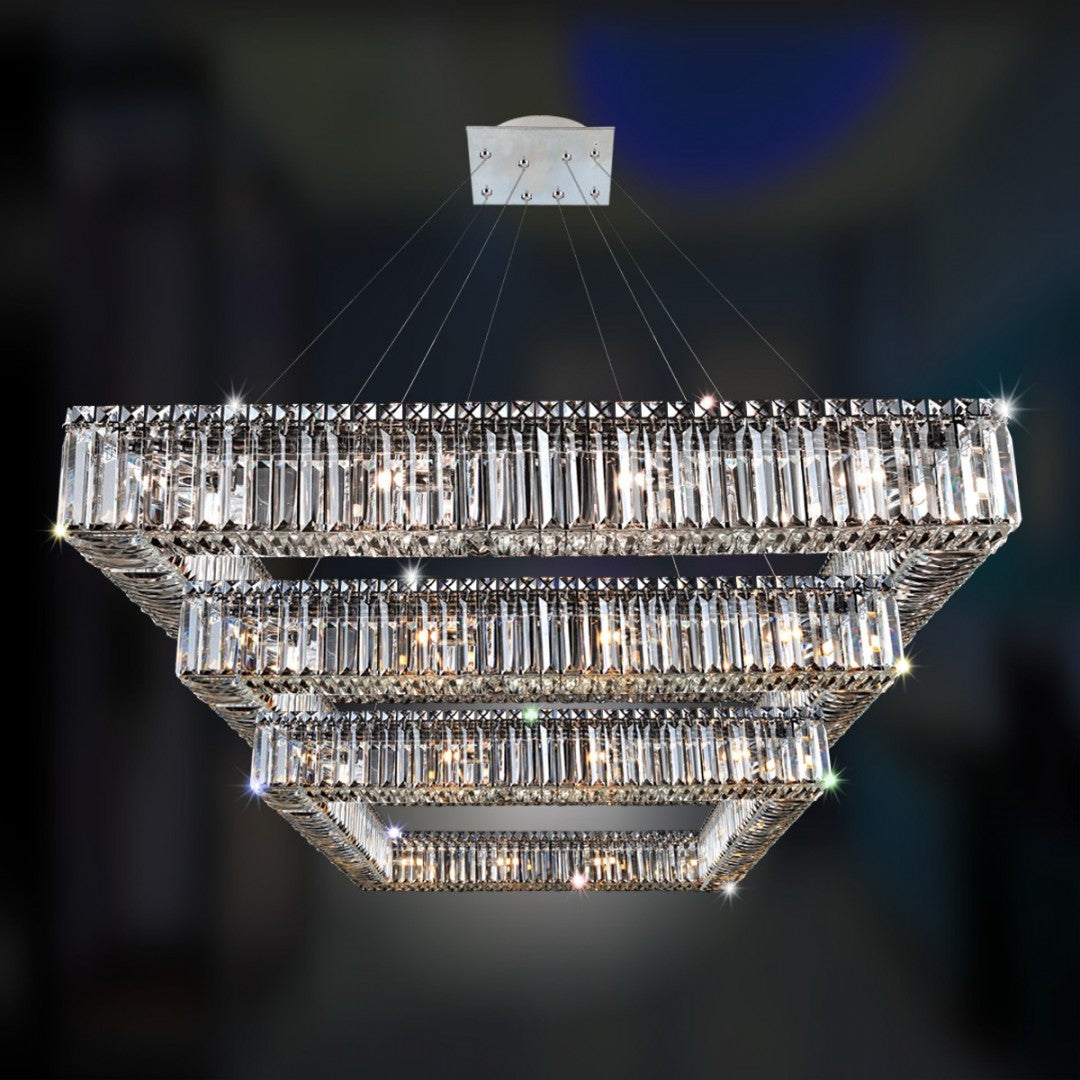 Quadro Tiered Pendant