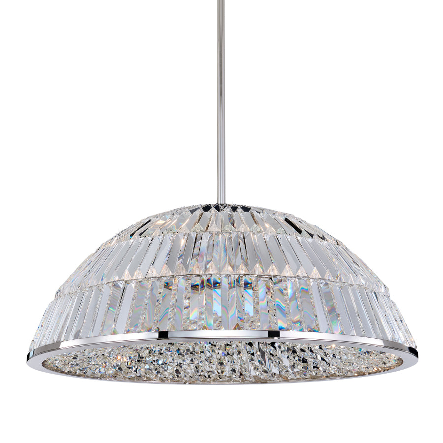 Dome LED Crystal Pendant