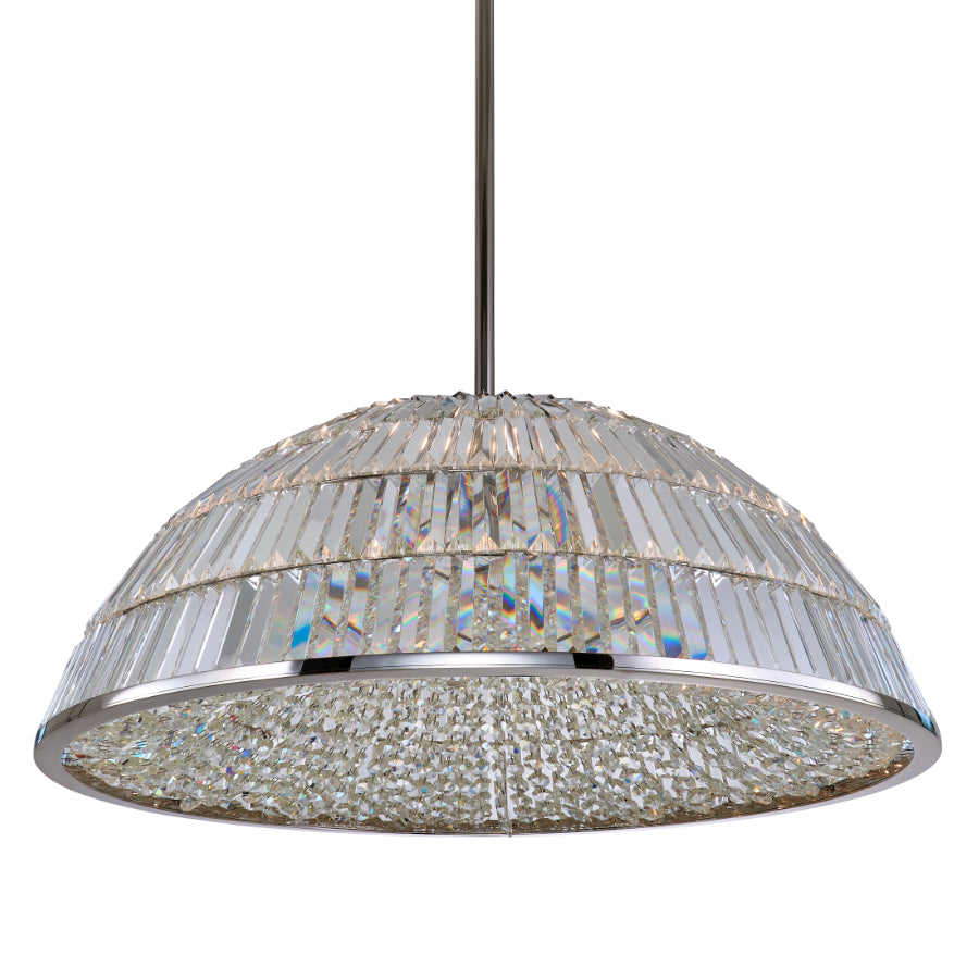 Dome LED Crystal Pendant