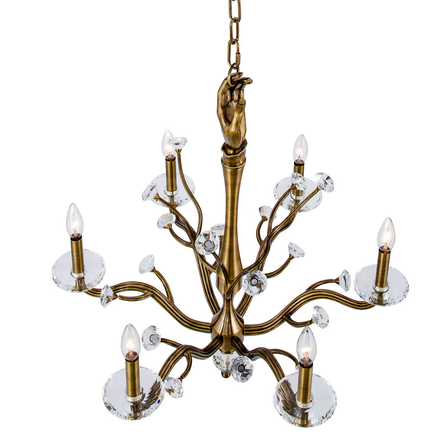 Ilumine Six Light Chandelier