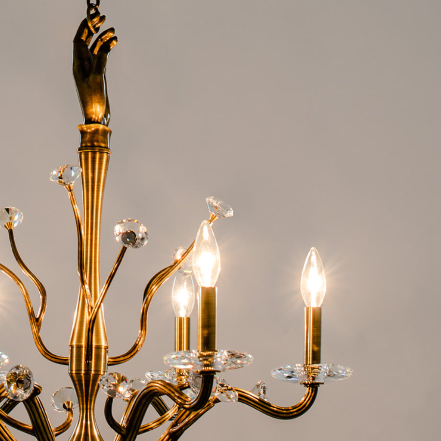 Ilumine Six Light Chandelier