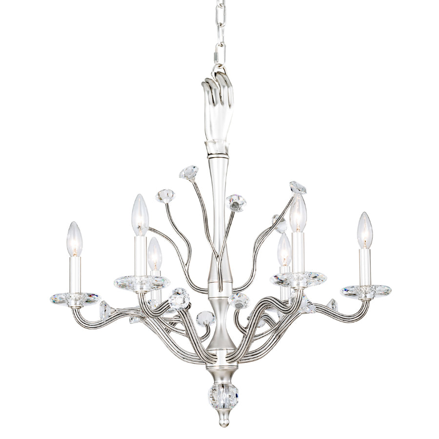 Ilumine Six Light Chandelier