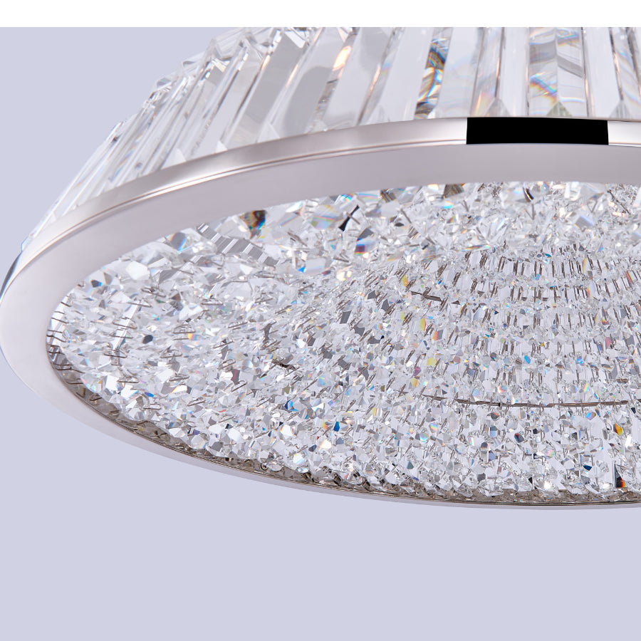 Dome LED Crystal Pendant