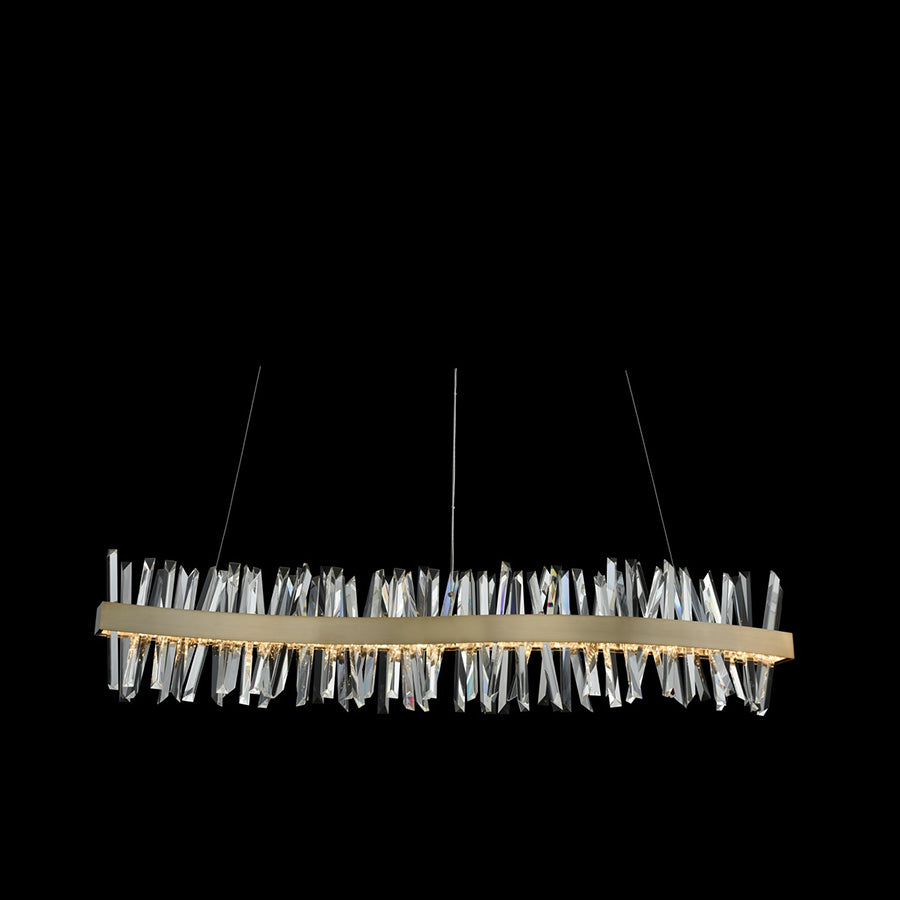 Chisel LED Wave Island Light