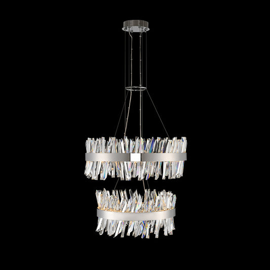 Chisel 2 Tier LED Pendant