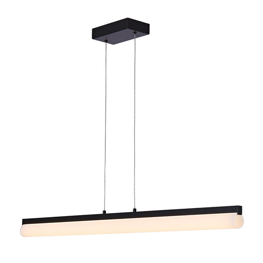 Frosted Cylinder LED Island Light