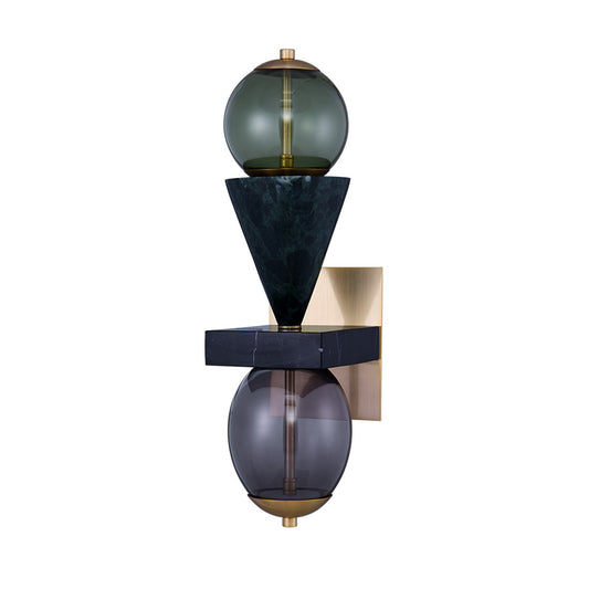 Abstract LED Wall Sconce