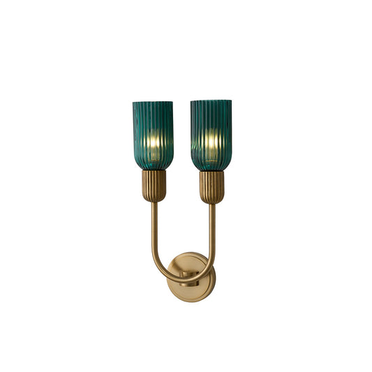 Peacock Green Wall Sconce