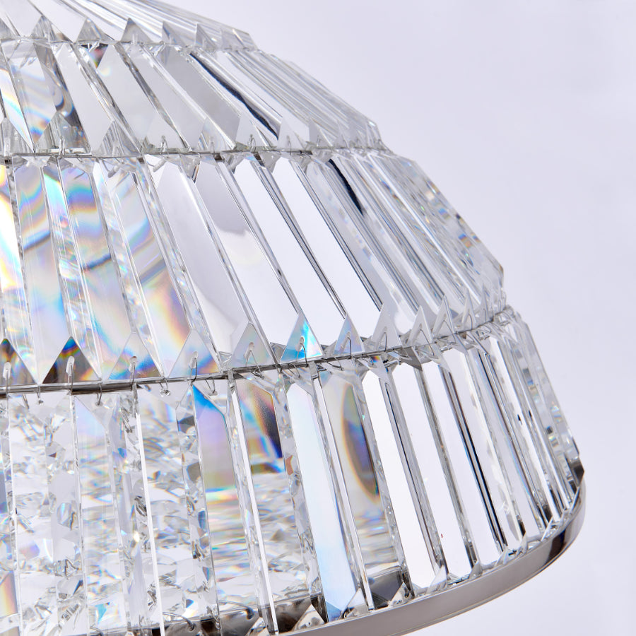 Dome LED Crystal Pendant